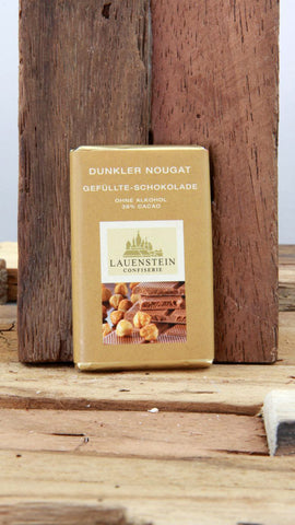 Mini-Napolitains, Dunkler Nougat